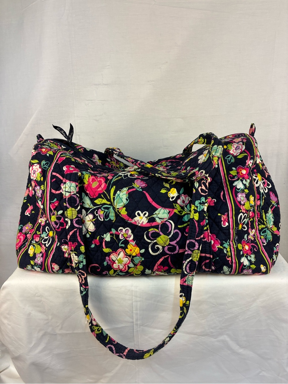 Vera Bradley Large Weekender in Ribbons Print Retired